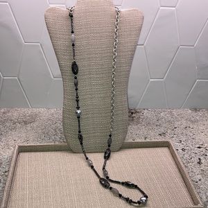 NWT Sara Blaine #10749 Caviar Endless Necklace